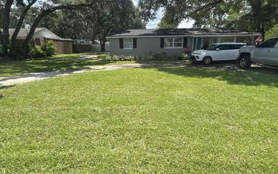 Photo of Zachary A.'s yard after getting lawn care in Moline, IL