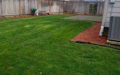 Photo of Anthony M.'s yard after getting lawn care in Battle Ground, WA
