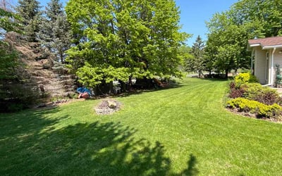 Photo of Kelly S.'s yard after getting lawn care in Prior Lake, MN