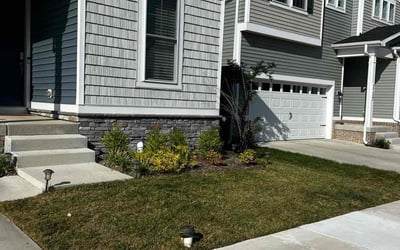Photo of Sam W.'s yard after getting lawn care in Odenton, MD