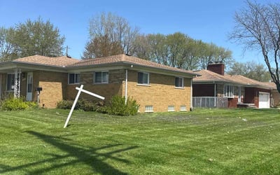 Photo of Christine K.'s yard after getting lawn care in Warren, MI