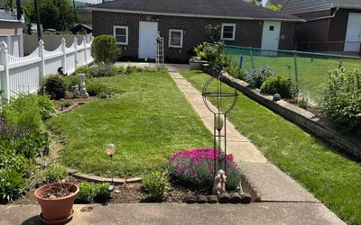 Photo of Alexis R.'s yard after getting lawn care in Bethlehem, PA