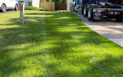 Photo of Bernard B.'s yard after getting lawn care in Moorhead, MN