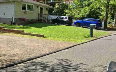 Photo of Cathy V.'s yard after getting lawn care in Portage, IN