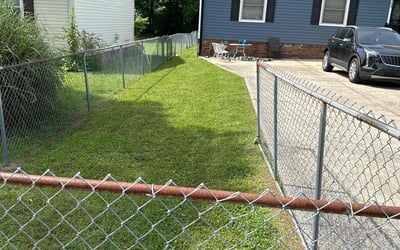 Photo of Colton B.'s yard after getting lawn care in Trinity, NC