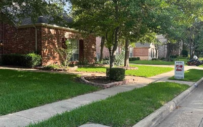 Photo of Josh P.'s yard after getting lawn care in Manassas, VA
