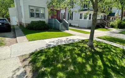 Photo of Rudy L.'s yard after getting lawn care in Evanston, IL