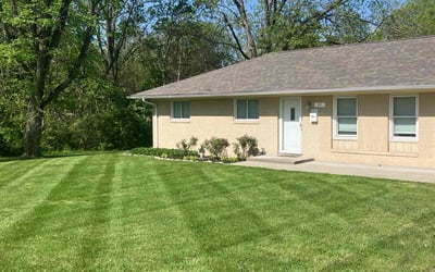 Photo of Patricia S.'s yard after getting lawn care in Salem, IN