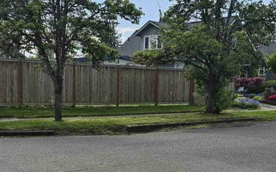 Photo of Kimberly E.'s yard after getting lawn care in Gig Harbor, WA