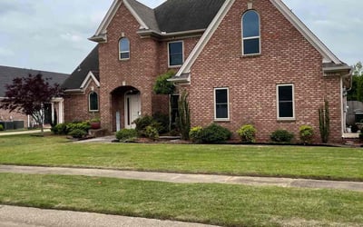Photo of Edith C.'s yard after getting lawn care in Roanoke, VA