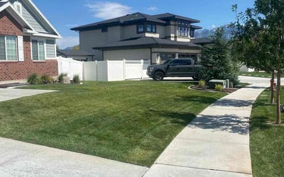 Photo of JENNA G.'s yard after getting lawn care in Riverton, UT