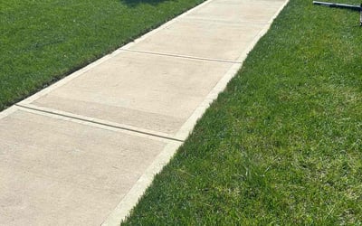Photo of Eva M.'s yard after getting lawn care in Plainfield, IN