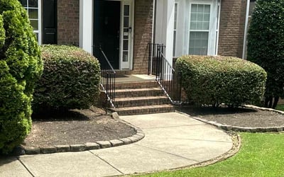 Photo of Kelsey D.'s yard after getting lawn care in Gibsonville, NC