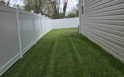 Photo of Chris M.'s yard after getting lawn care in Edgewood, MD