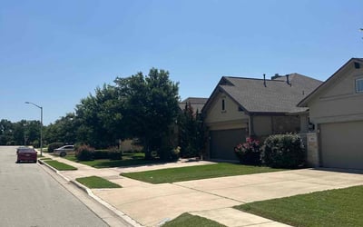 Photo of Joy S.'s yard after getting lawn care in Manor, TX