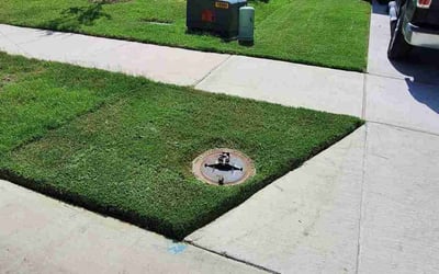 Photo of Mike A.'s yard after getting lawn care in Statesville, NC