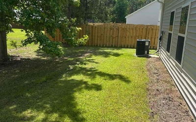 Photo of Lydia M.'s yard after getting lawn care in Leesville, SC