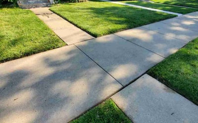 Photo of Jared S.'s yard after getting lawn care in Greenfield, IN