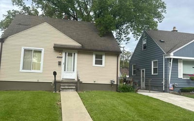 Photo of Maisha S.'s yard after getting lawn care in Roseville, MI
