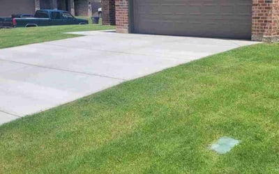 Photo of Hampton S.'s yard after getting lawn care in Coatesville, PA