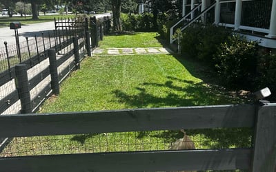 Photo of Norma M.'s yard after getting lawn care in Abingdon, VA