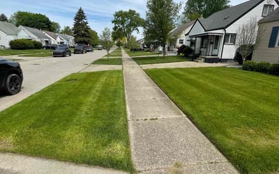 Photo of Katherine S.'s yard after getting lawn care in Madison Heights, MI