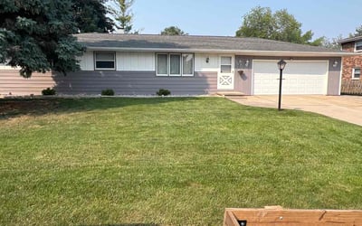 Photo of Caleb S.'s yard after getting lawn care in Papillion, NE
