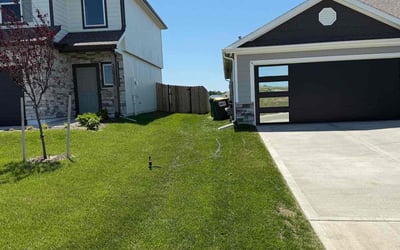 Photo of Drew C.'s yard after getting lawn care in Stow, OH