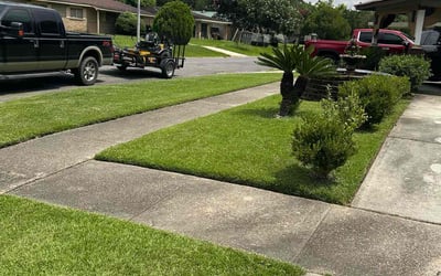Photo of Shicaslyn G.'s yard after getting lawn care in Lafayette, IN
