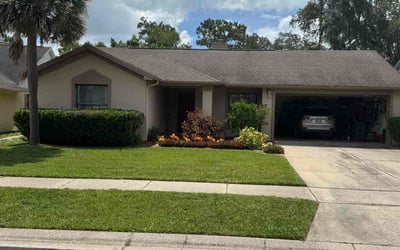 Photo of Caroline Z.'s yard after getting lawn care in Rockledge, FL