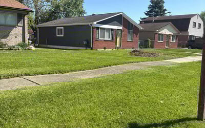 Photo of Veronica S.'s yard after getting lawn care in Baltimore, MD