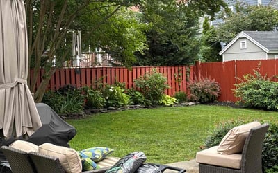 Photo of Dahyeon K.'s yard after getting lawn care in Arlington, VA