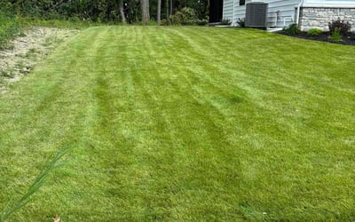 Photo of Victor C.'s yard after getting lawn care in Valparaiso, IN