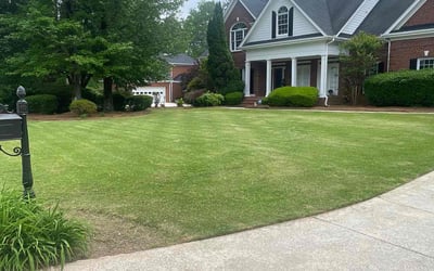 Photo of Truman C.'s yard after getting lawn care in Conyers, GA