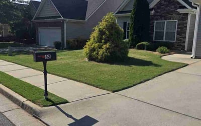Photo of Rhonda A.'s yard after getting lawn care in Monroe, GA