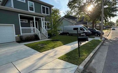 Photo of Matt V.'s yard after getting lawn care in Nashville, TN