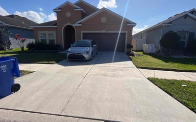 Photo of Gail B.'s yard after getting lawn care in Gibsonton, FL