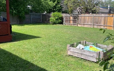 Photo of Megan H.'s yard after getting lawn care in League City, TX