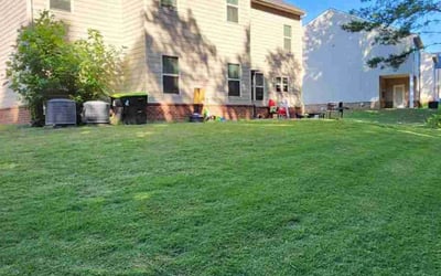 Photo of Jacki T.'s yard after getting lawn care in Prattville, AL