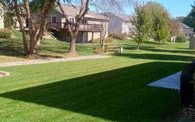 Photo of Russ J.'s yard after getting lawn care in Oakdale, MN