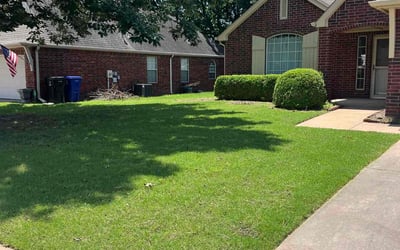 Photo of Derek M.'s yard after getting lawn care in Pittsburgh, PA