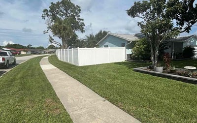 Photo of Theresa V.'s yard after getting lawn care in Rockledge, FL