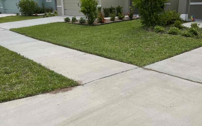 Photo of Kate P.'s yard after getting lawn care in Olive Branch, MS