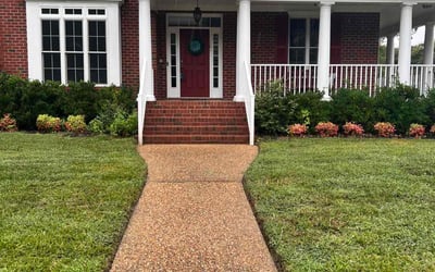 Photo of Victoria E.'s yard after getting lawn care in Carrollton, VA