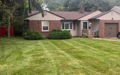 Photo of Rebecca A.'s yard after getting lawn care in Akron, OH