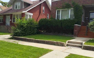 Photo of Andrew E.'s yard after getting lawn care in Chicago Heights, IL