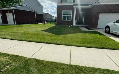 Photo of Timothy M.'s yard after getting lawn care in West Bloomfield, MI