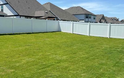 Photo of Kelcie S.'s yard after getting lawn care in Kaufman, TX