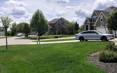 Photo of Matt N.'s yard after getting lawn care in Franklin, WI