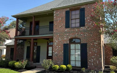 Photo of Lionel K.'s yard after getting lawn care in Zachary, LA